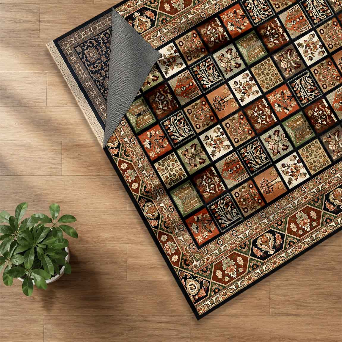 روفرشی طرح گلیم