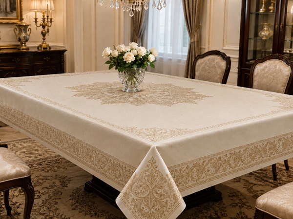 رومیزی و زیر سفره طرح کلاسیک