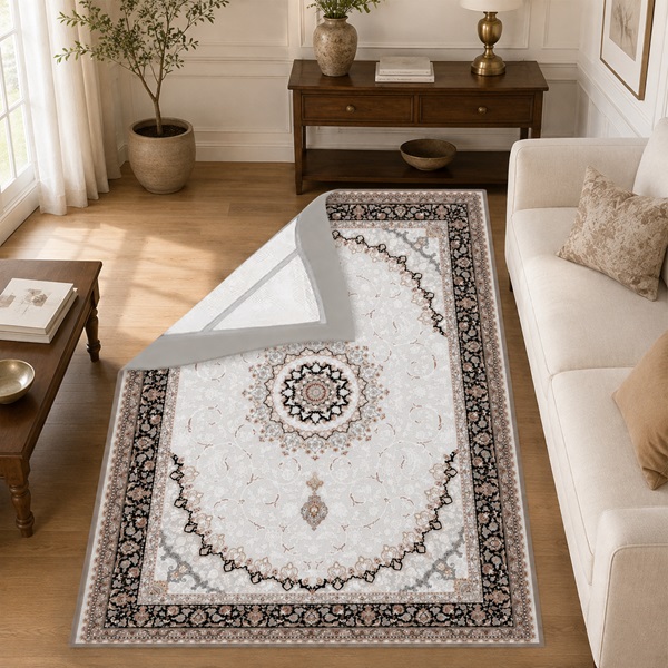 کاورفرش کشدار طرح سنتی